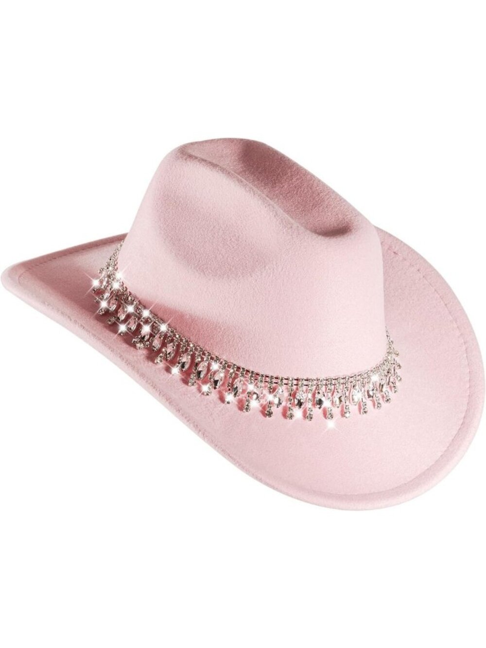 Sparkly Rhinestone Cowgirl Hat | Glitter Western Cowboy Hat for Women 2026
